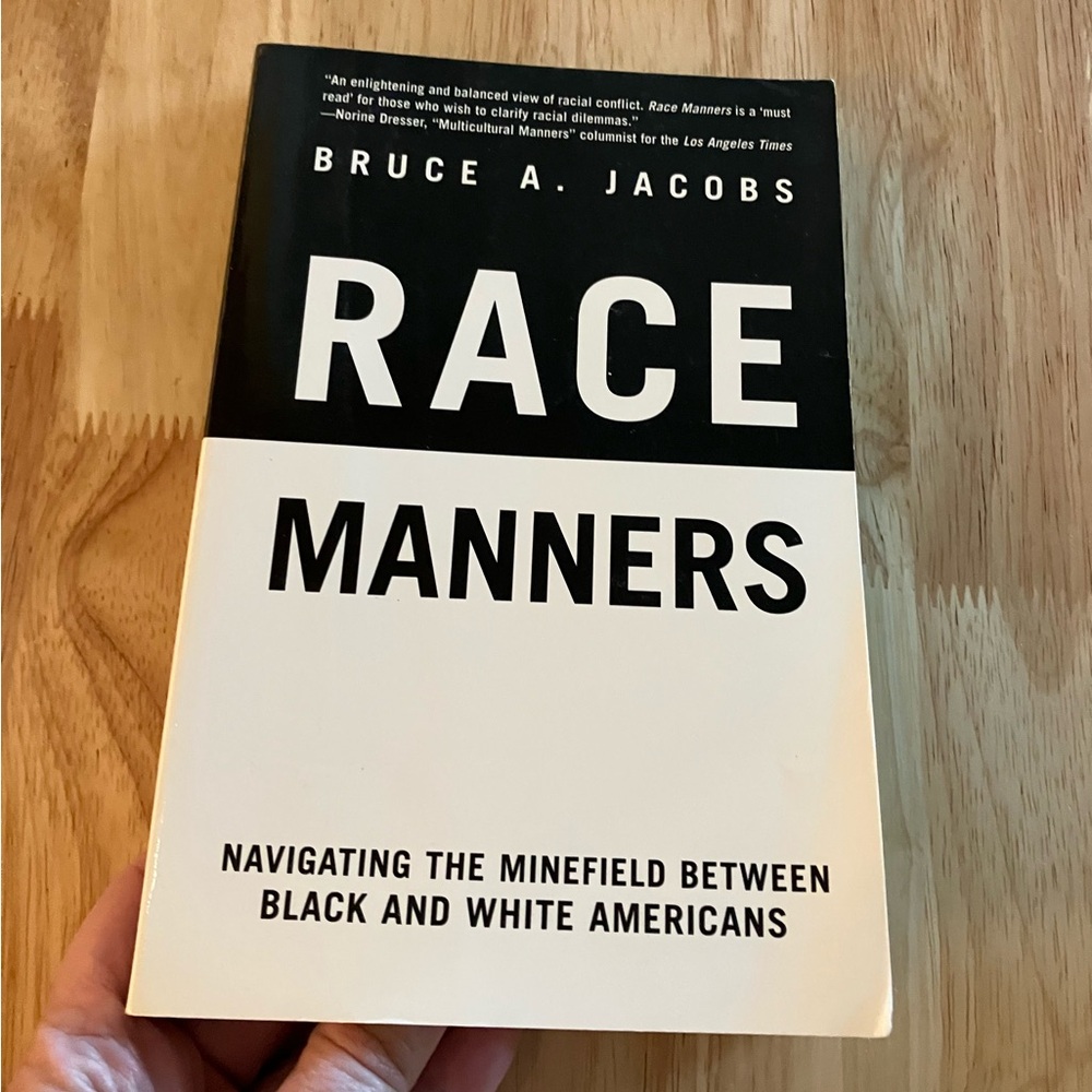 Race Manners Book by Bruce A. Jacobs